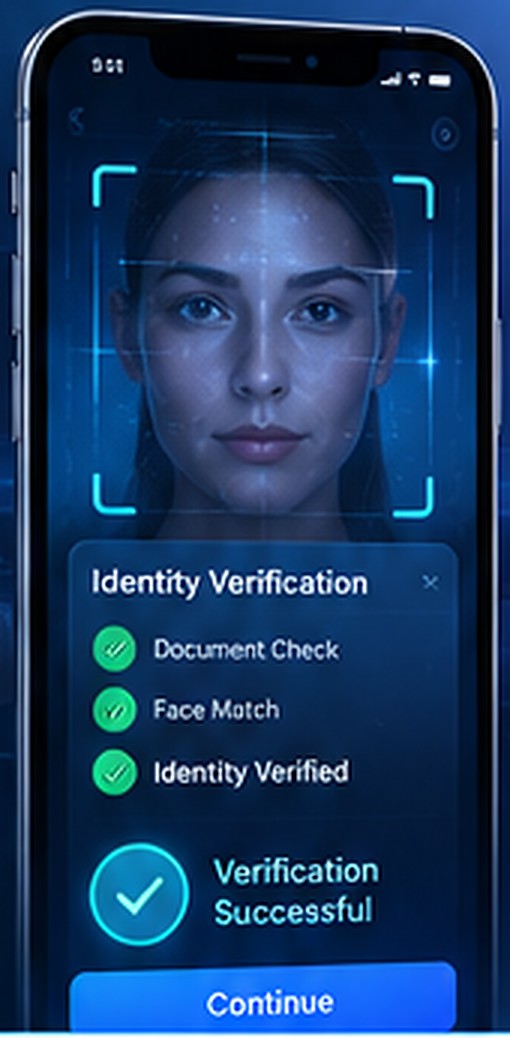 ID Secure app showing successful identity verification